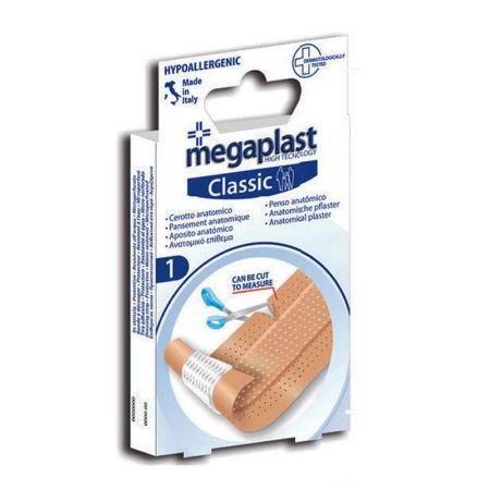 megaplast classic bandes adhesive a decouper pe couleur peau x1pcs 50x6cm 