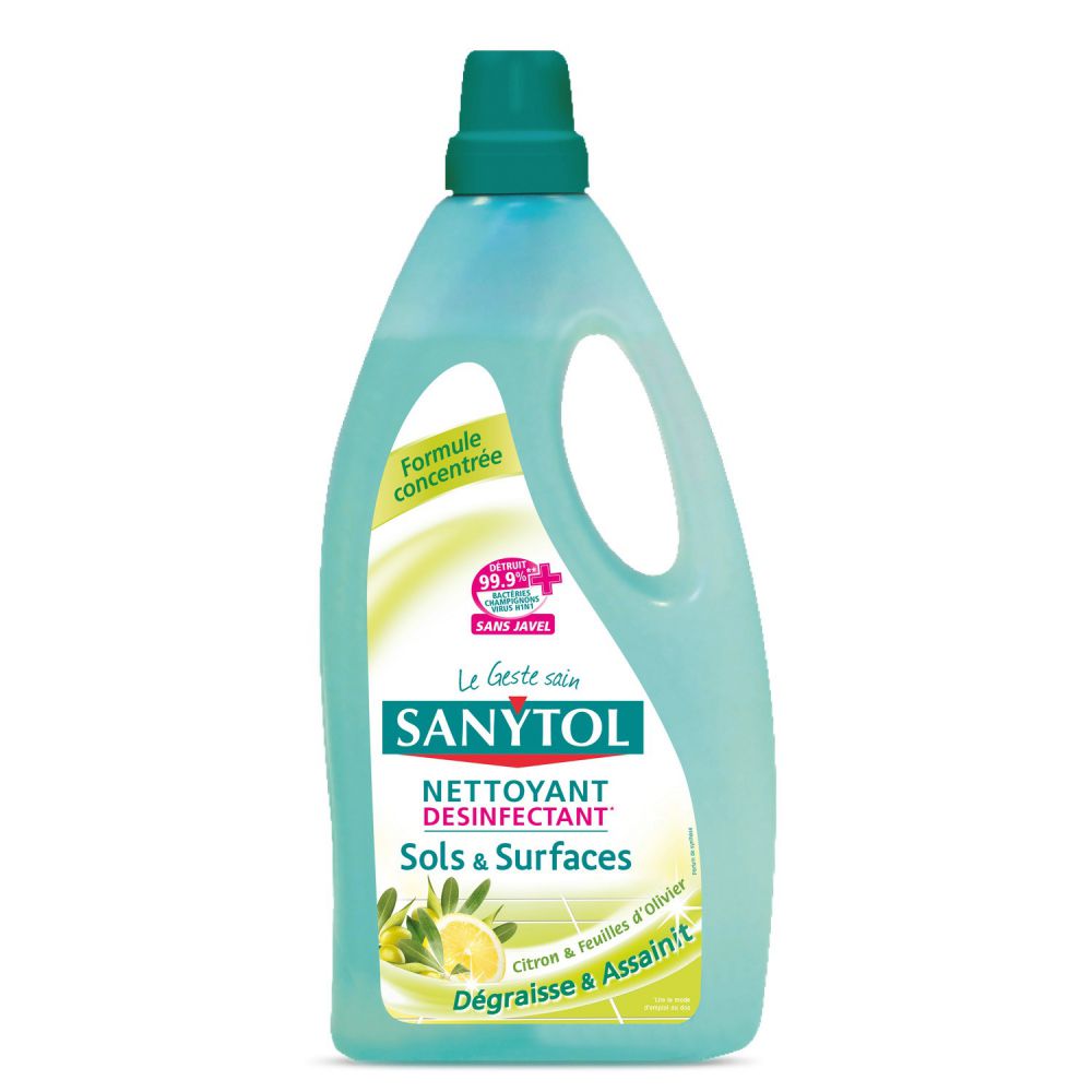 Sanytol sols et surfaces Citron
