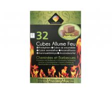 allume feu 100 naturel 32 pieces 